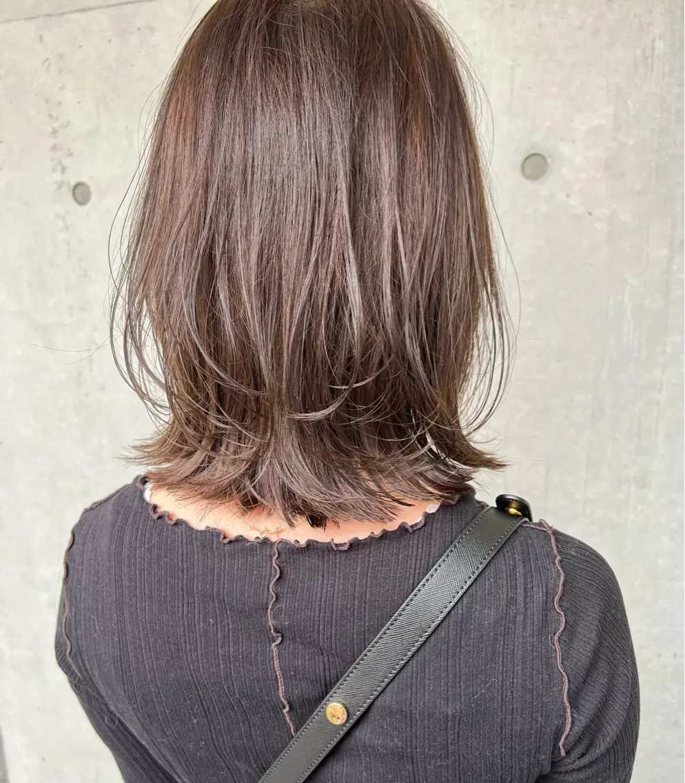ミディアム オトナヘア✂︎ 土橋　大毅のヘアスタイル