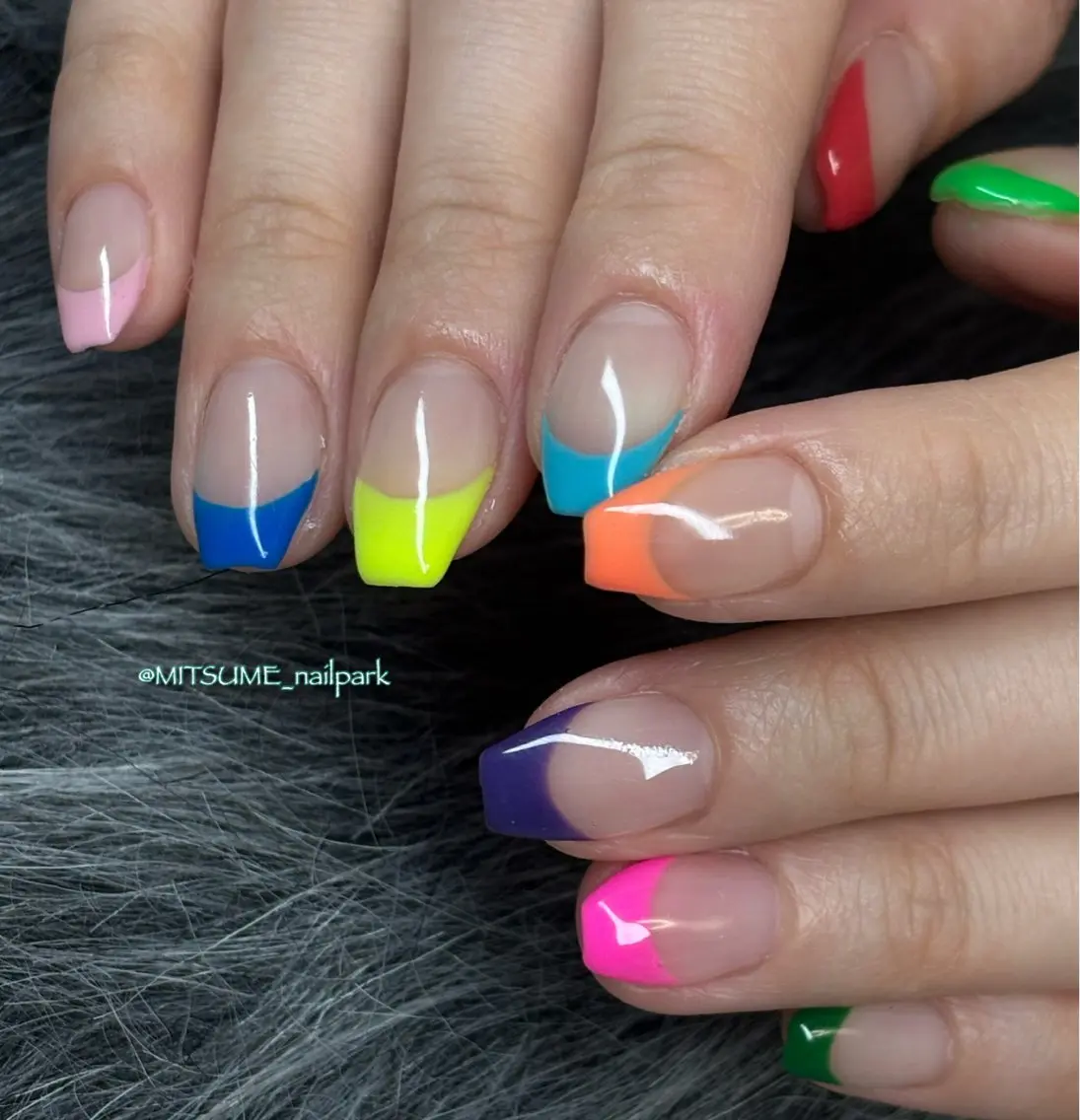 ネイル ハンドネイル nailpark_ MITSUMEのネイルデザイン
