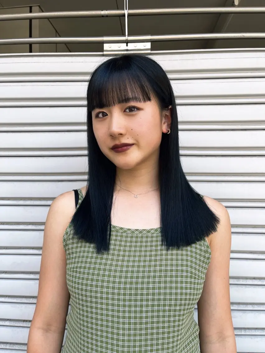 🌿新規限定🌿前髪カット+前髪縮毛矯正（シャンプー・ブロー込）の写真
