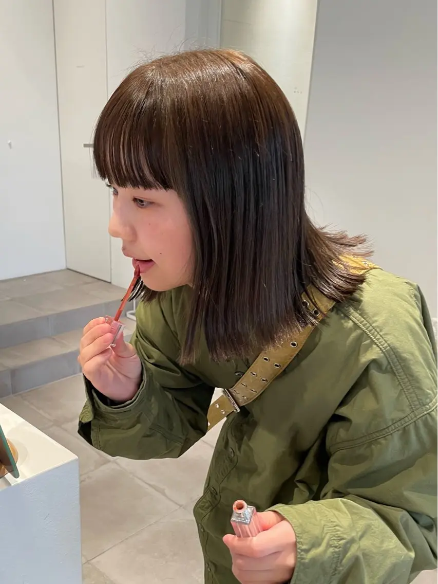 ☂️梅雨前におすすめ‼️限定価格♡カット＋前髪矯正＋トリートメントの写真