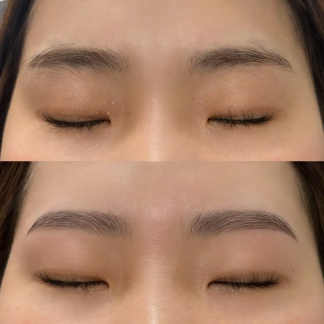 【ブロウリフト HBL】パーマ+ワックス脱毛🌱眉毛のお悩み解消!毛流れも整えますの写真