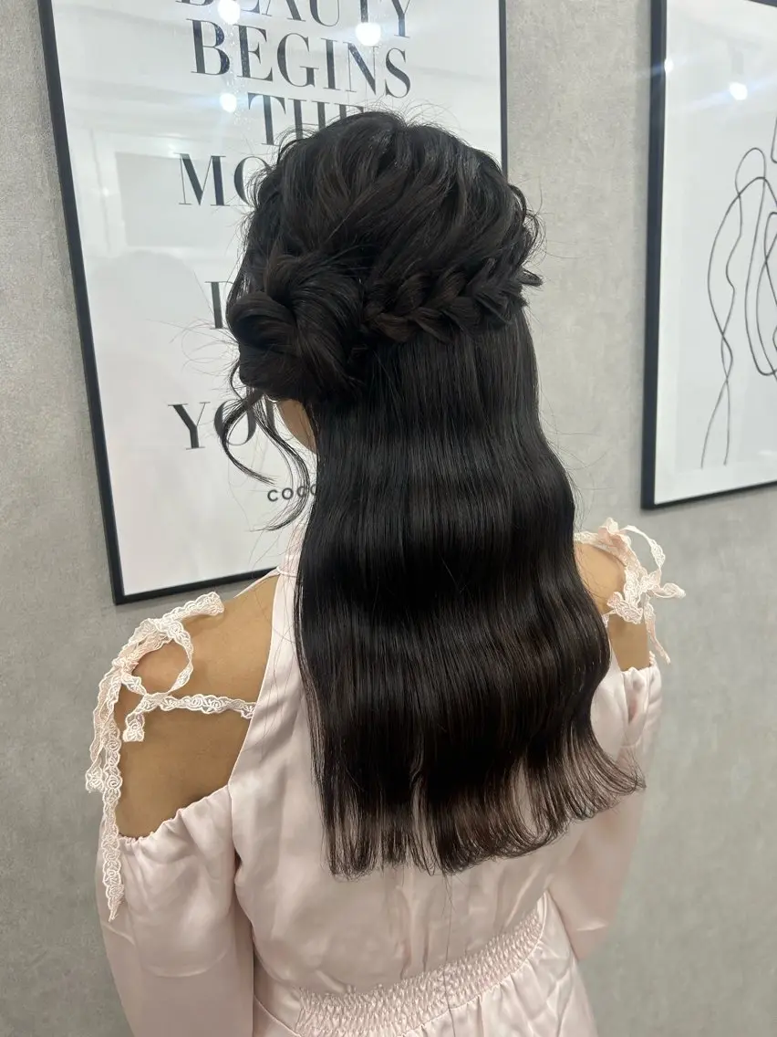 【今大人気‼️✨】くるみちゃんヘアセット🎀🫧の写真
