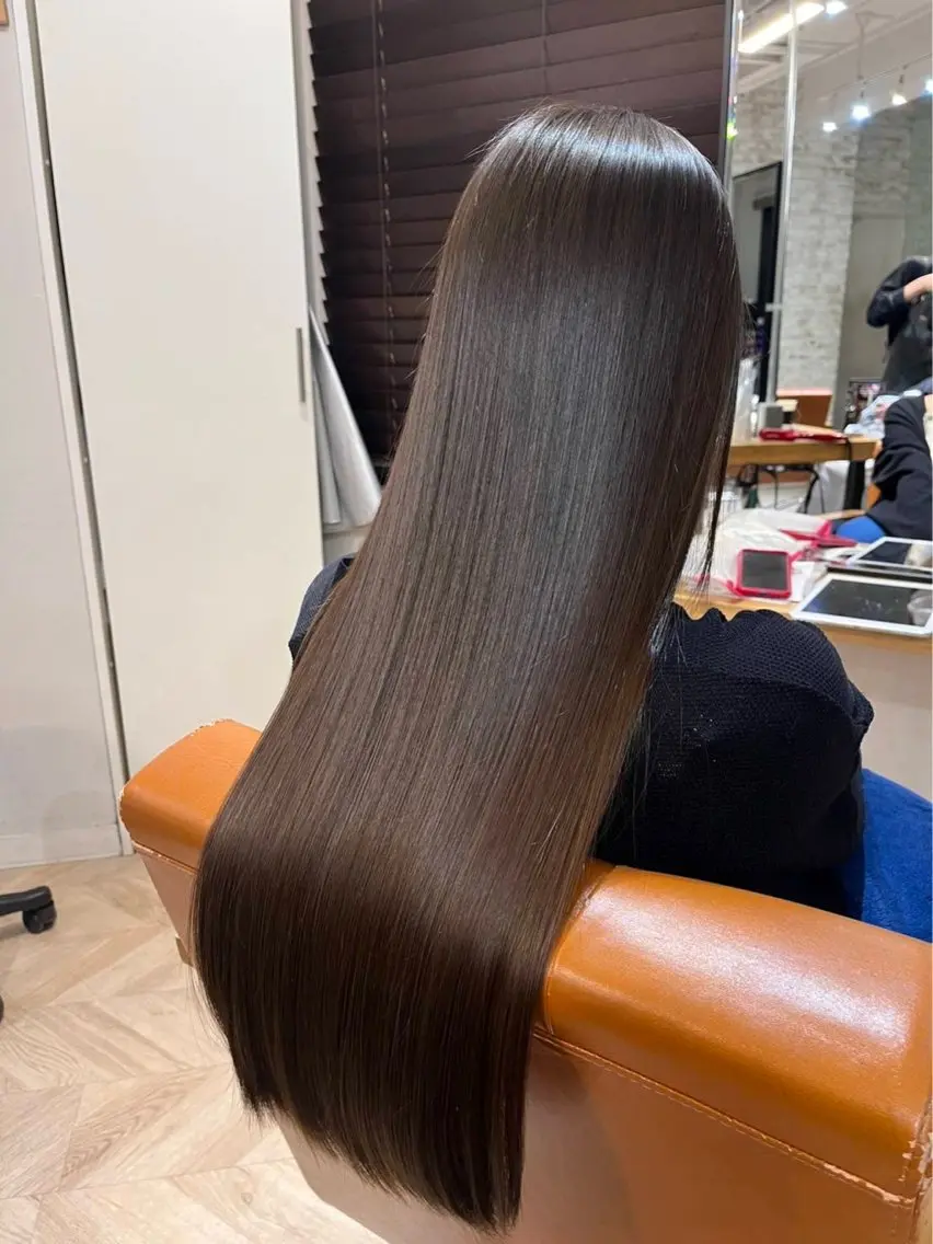 ロング 美髪矯正 selyaのヘアスタイル