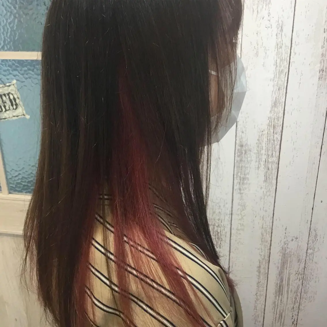 ロング カラー embrace エンブレイスのヘアスタイル