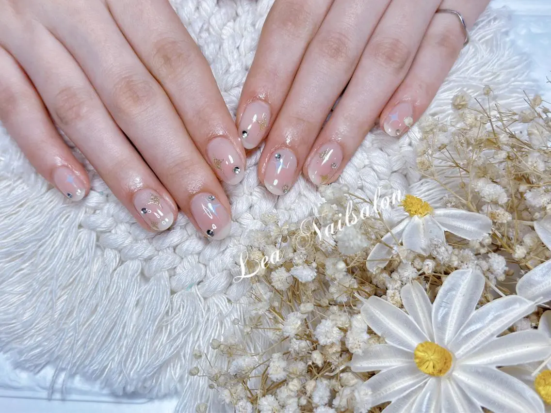 ショート カラー ネイル Le’a NailSalonのネイルデザイン