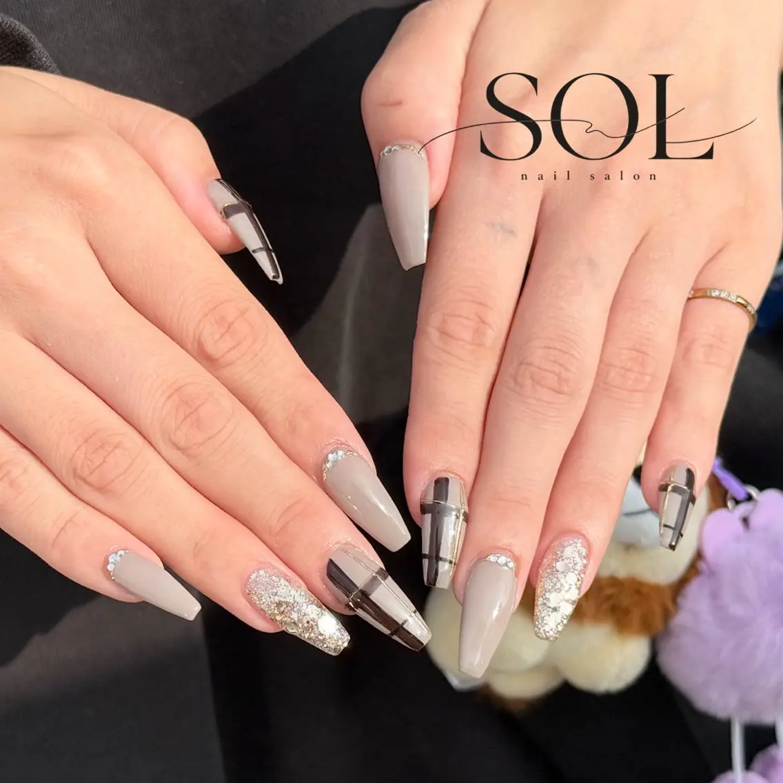 ネイル ハンドネイル SOL nail salonはづきのネイルデザイン