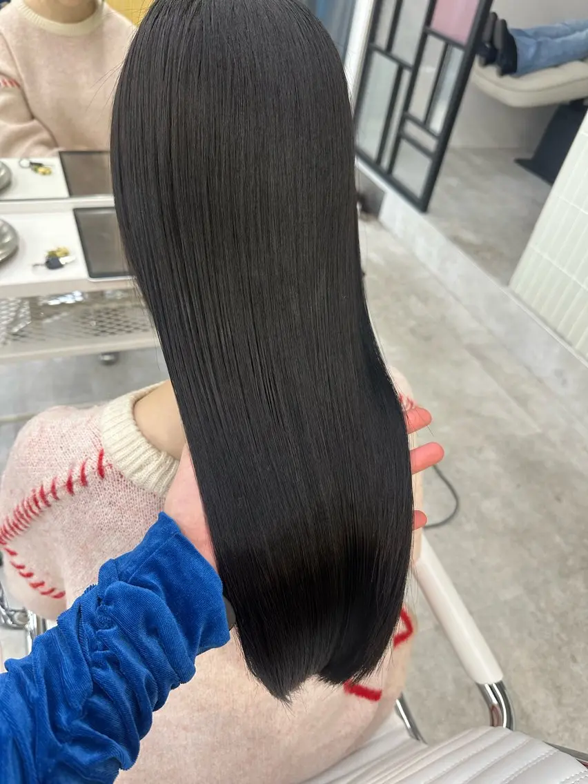 【Dijon】髪質改善縮毛矯正 ￥16400の写真