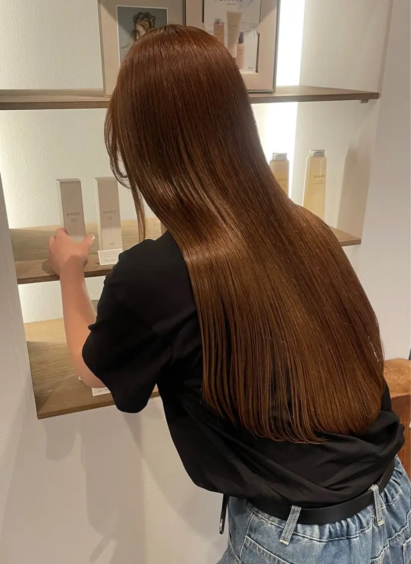 カット+ワンカラー+最高級トリートメントの写真