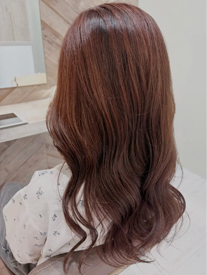 ロング カラー ヘアアレンジ 🎠安藤 彩蘭🍬のヘアスタイル