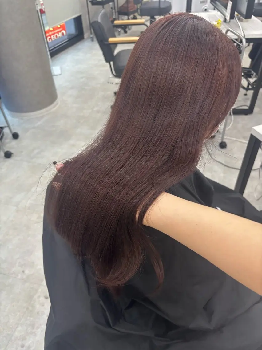 ロング ヘアカラー 梅田\カットモデル\ 拓都🧩のヘアスタイル