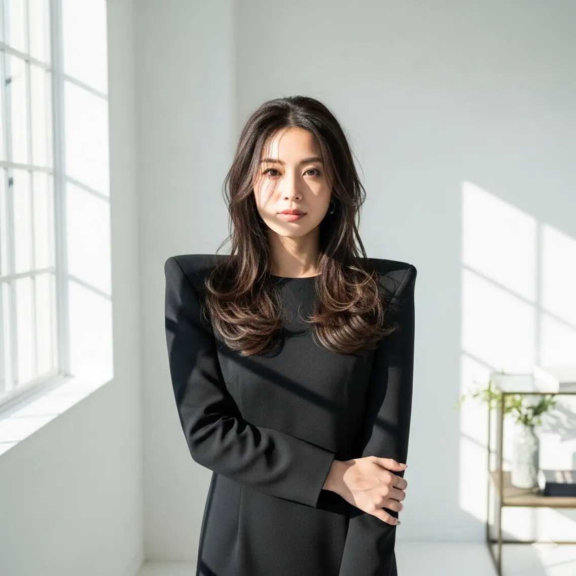 セミロング カット ヘアカラー トリートメント ヘッドスパ ✂︎ ｼﾝﾀｸ ✂︎のヘアスタイル