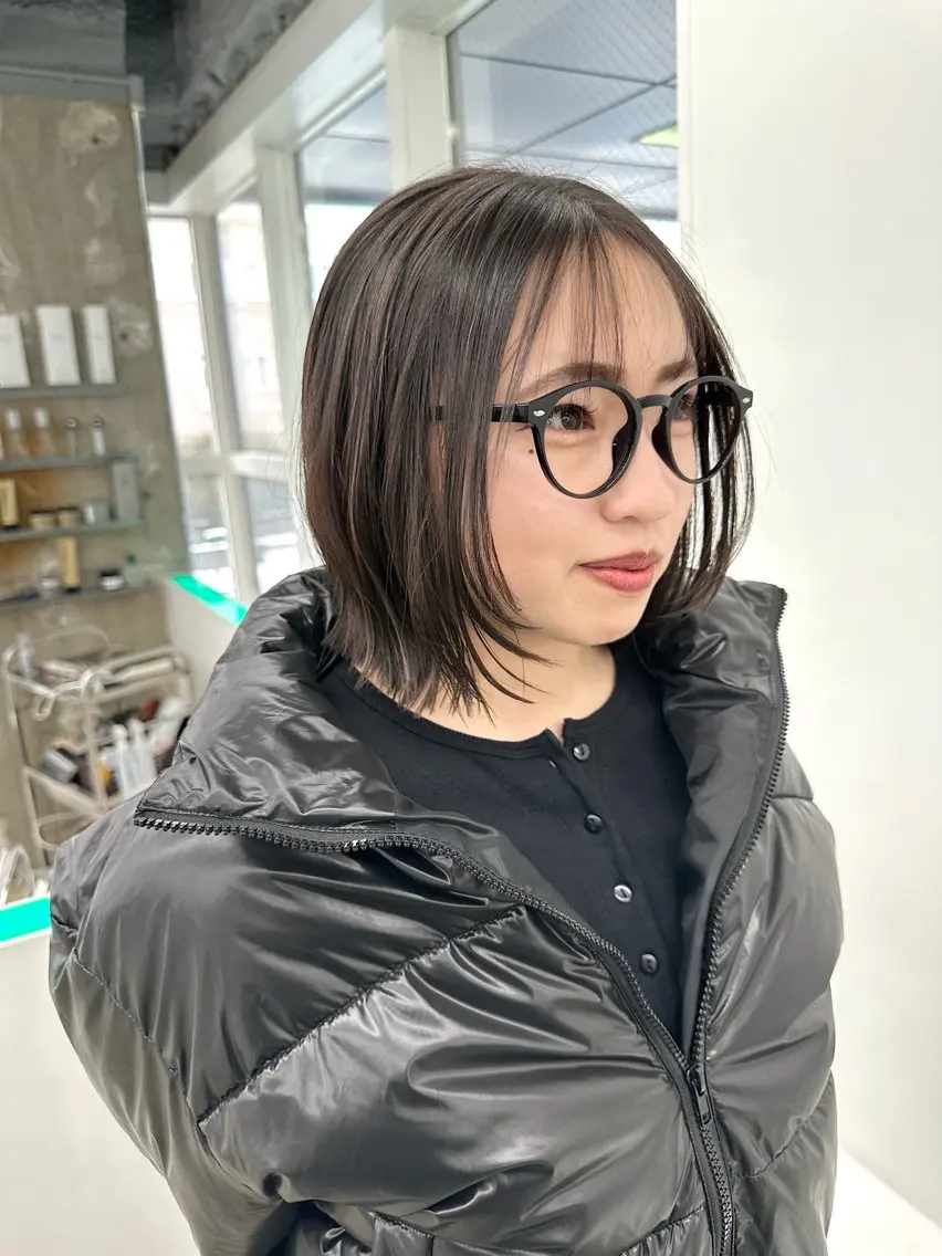 ミディアム カット ヘアカラー 似合わせが得意 村松慧汰のヘアスタイル