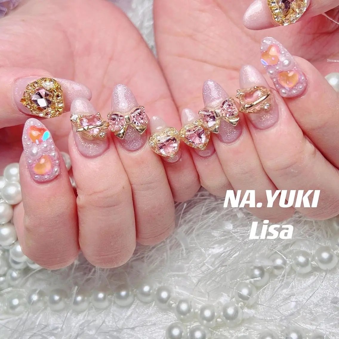 ネイル 🎀 moo~ 🎀のネイルデザイン