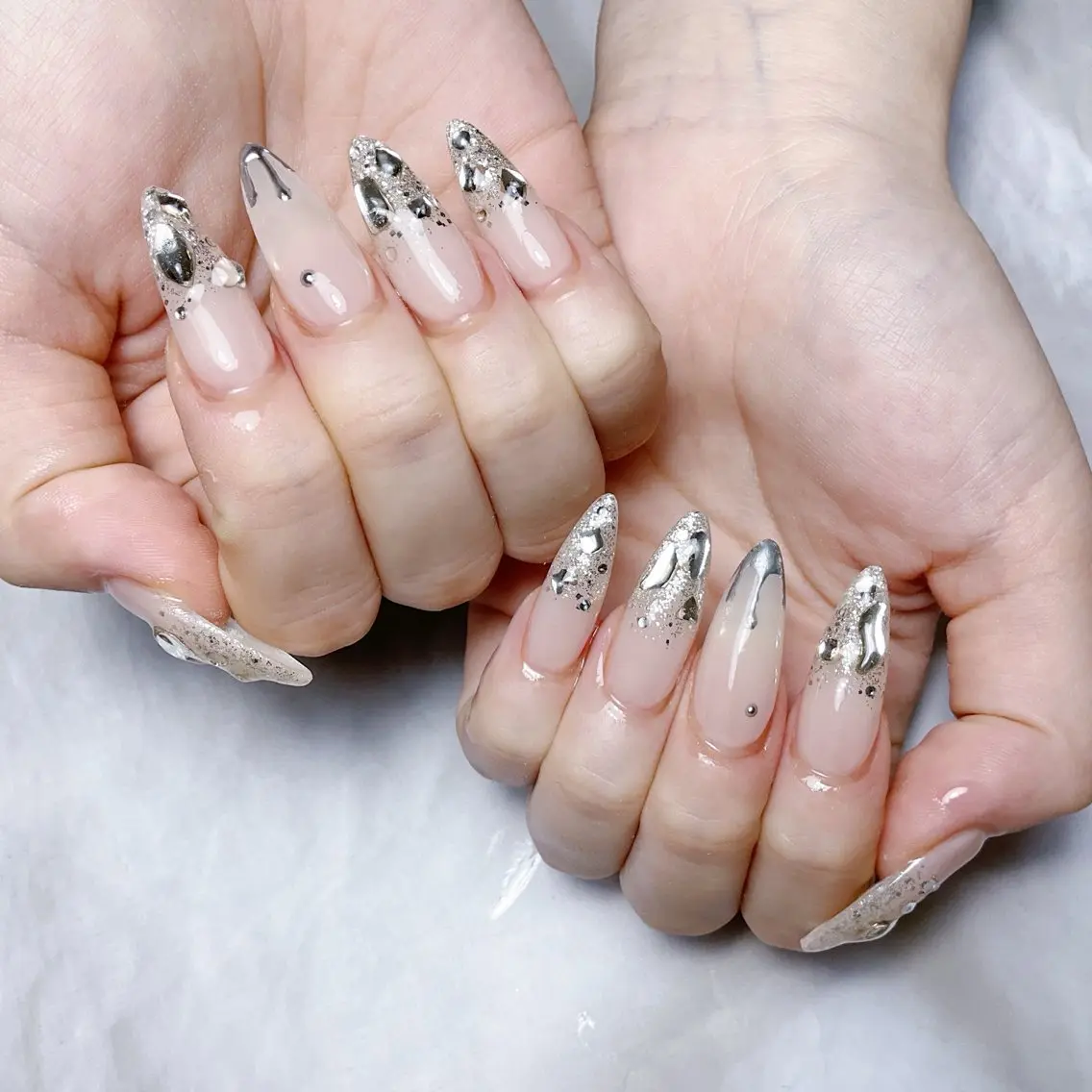 ネイル ハンドネイル 🍭Yun nail hyejin🌸のネイルデザイン