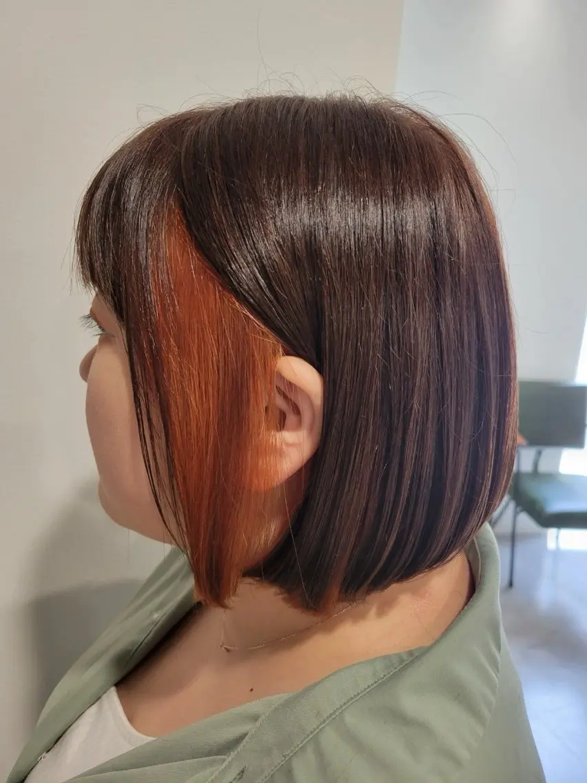 【minimo限定】カット+イヤリングカラー+リペアTRの写真