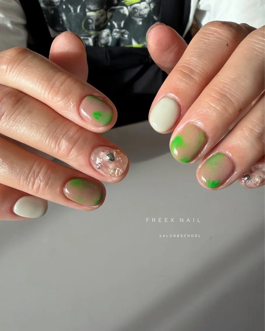 ネイル ニュアンスネイル ハンドネイル ハンドケア freex nail /ニュアンス/個性派のネイルデザイン