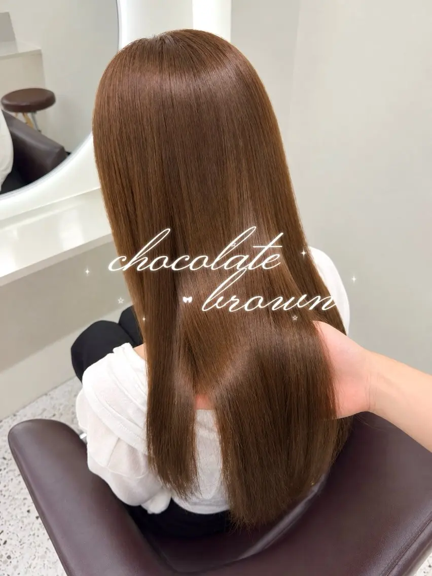 カラー ヘアカラー トリートメント ᥫᩣ韓国/透明感 カラー🫧Irohaのヘアスタイル