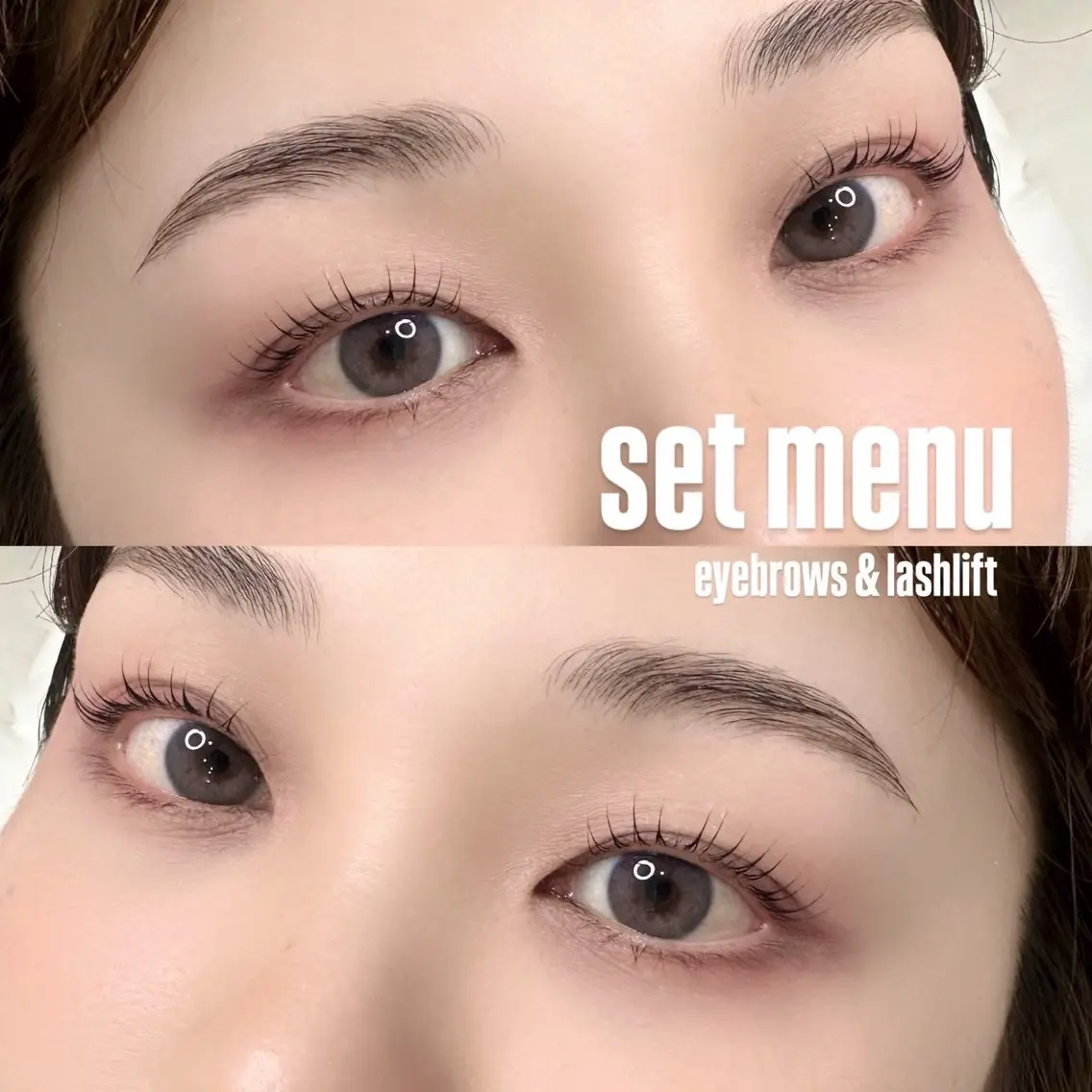 《お得なセットメニュー💫》LEDフラットラッシュ120本+まゆ毛ワックスの写真