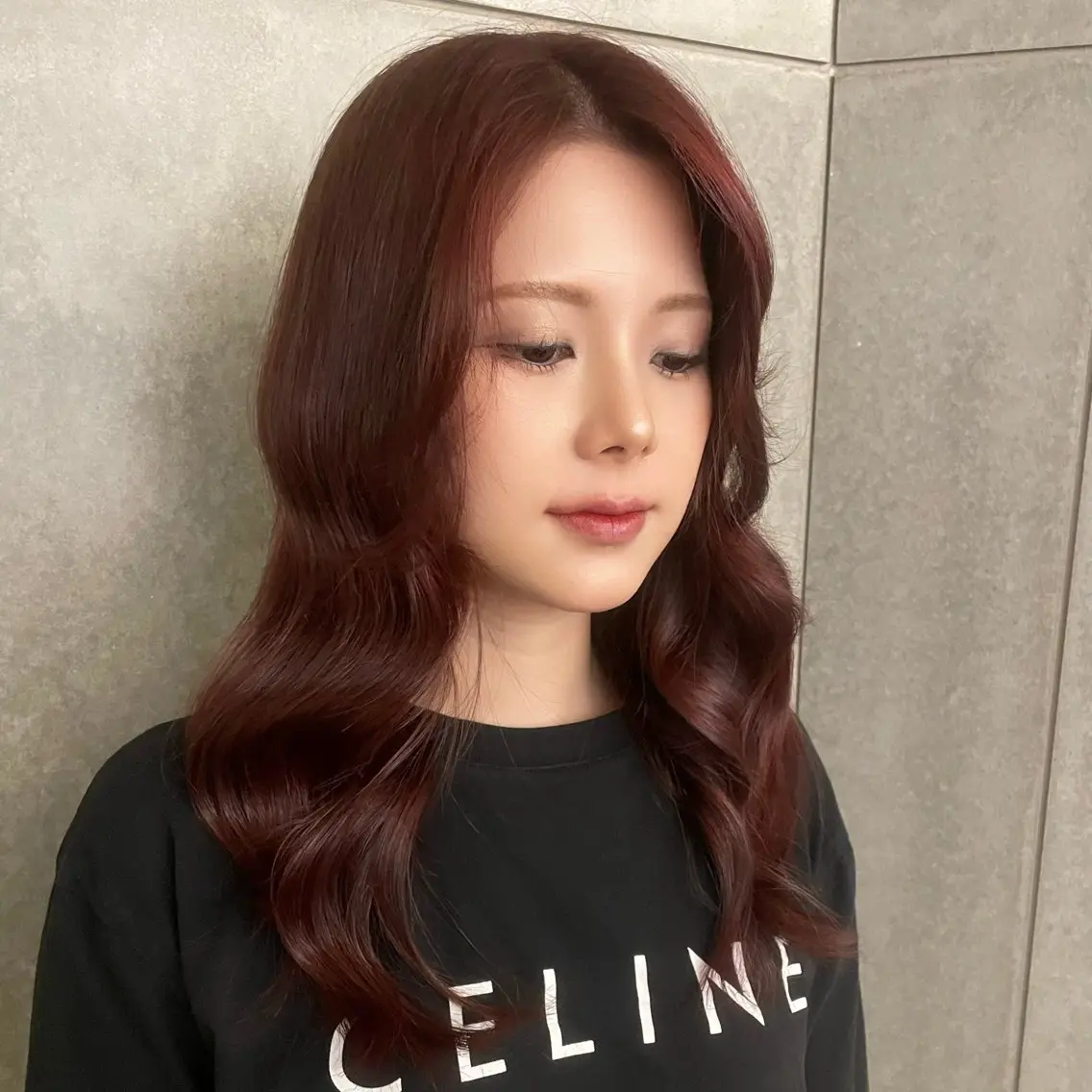 ロング 石崎 はるかのヘアスタイル