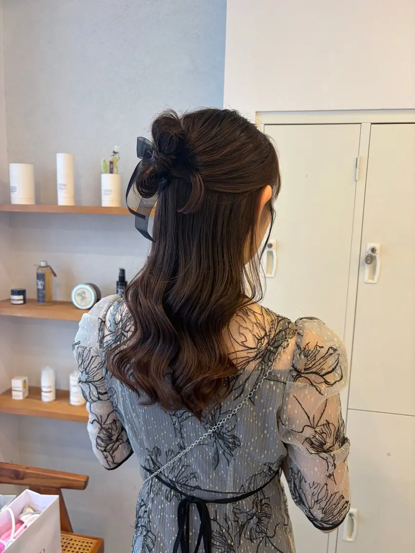 ロング ヘアセット kana /melt京橋のヘアスタイル