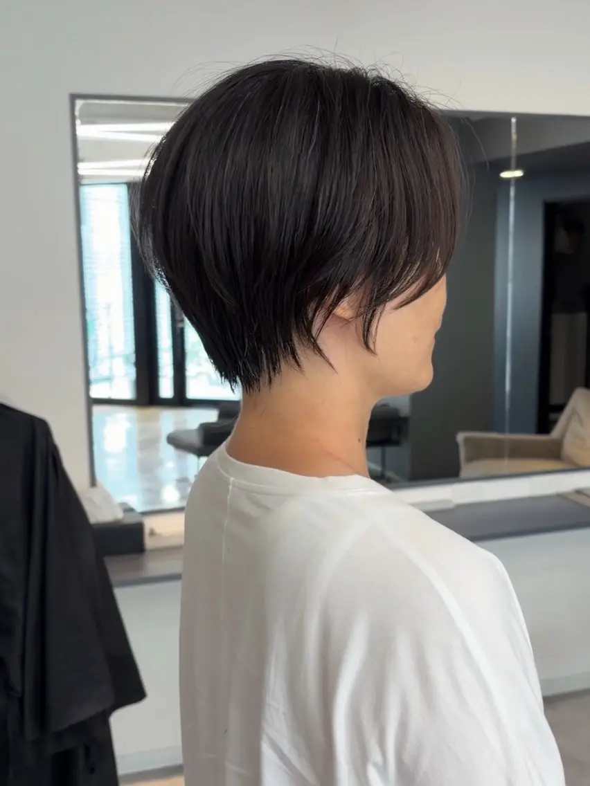 ショート 久保 佳乃のヘアスタイル