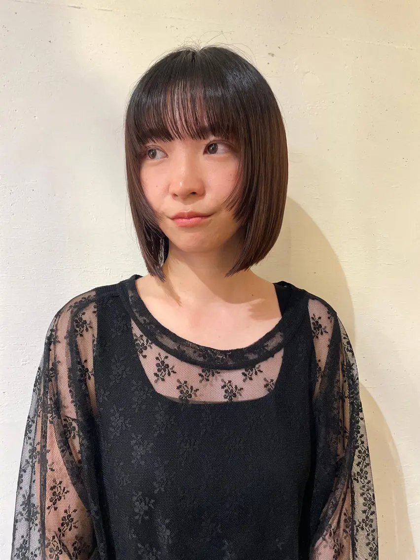 ショート 姫カット emma~ ボブ🪷のヘアスタイル