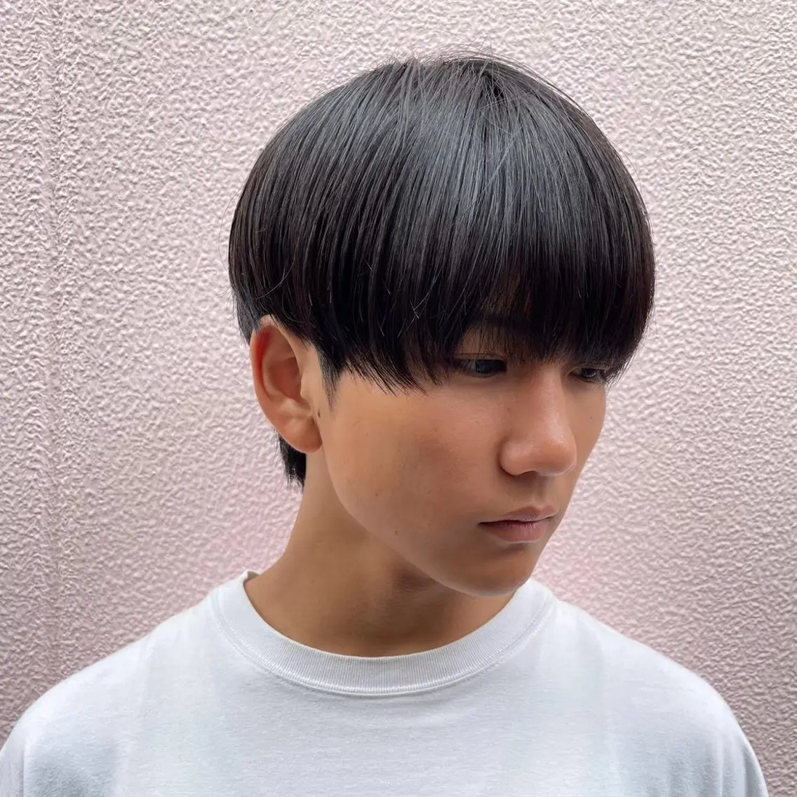 【地毛風ストレート🌪️】《⚠️スタイル指定》カット＋縮毛矯正モデル※メンズマッシュスタイル限定の写真