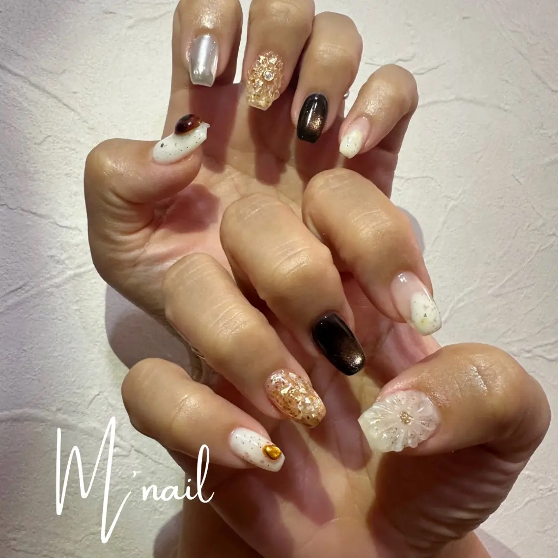 ネイル ハンドネイル M' nailのネイルデザイン