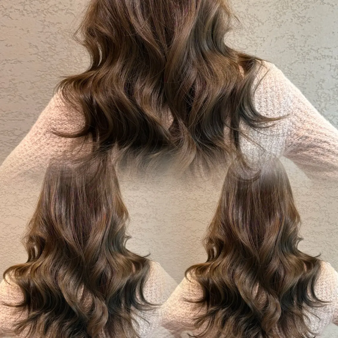 セミロング カラー ヘアカラー トリートメント 美髪縮毛矯正✨🫧 レイヤー川村利幸のヘアスタイル