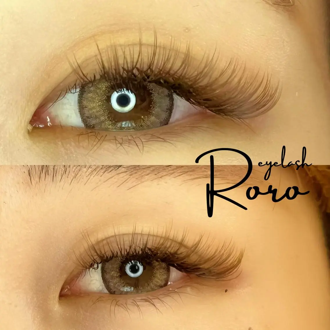 マツエク・マツパ バインドロック カラーマツエク マツエク eyelash RORO.のマツエク・マツパデザイン
