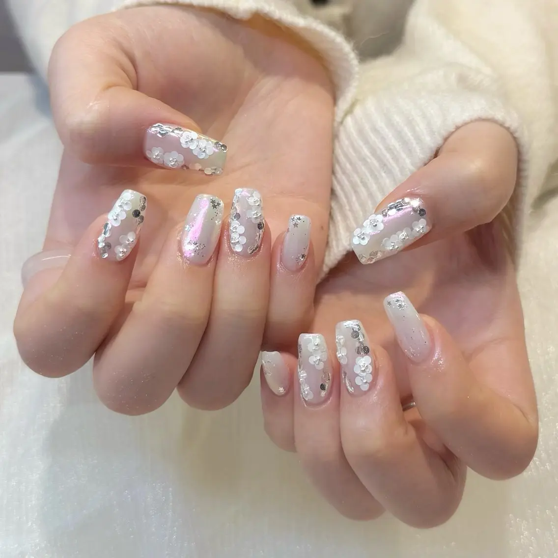 ネイル ハンドネイル 新井 ひなののネイルデザイン