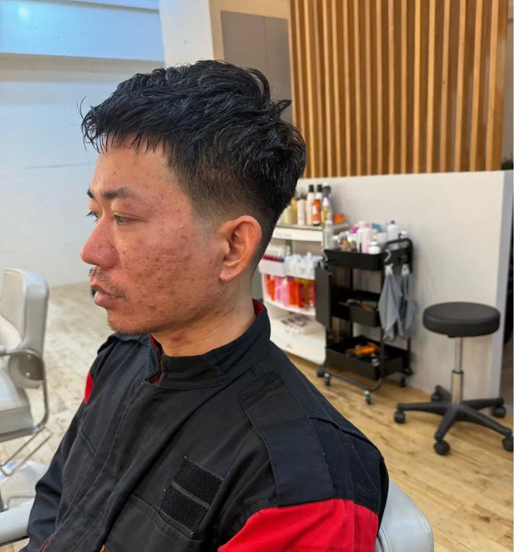 メンズカット（ショート）モデルさん募集！！※水曜日のみです。キッズ、学生（小中高）のご予約はお受けしておりません。の写真