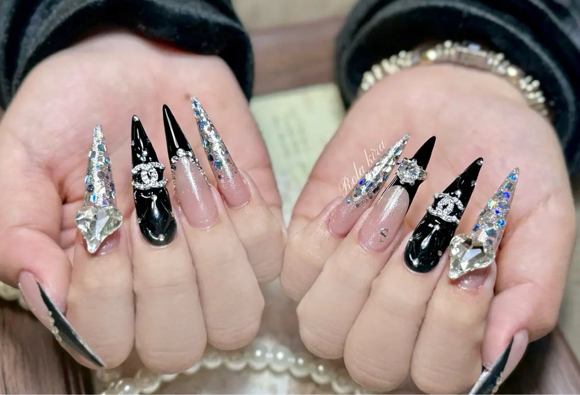【長さだし】持ち込みデザイン150分(パーツ付け放題) ¥14880→¥13480の写真