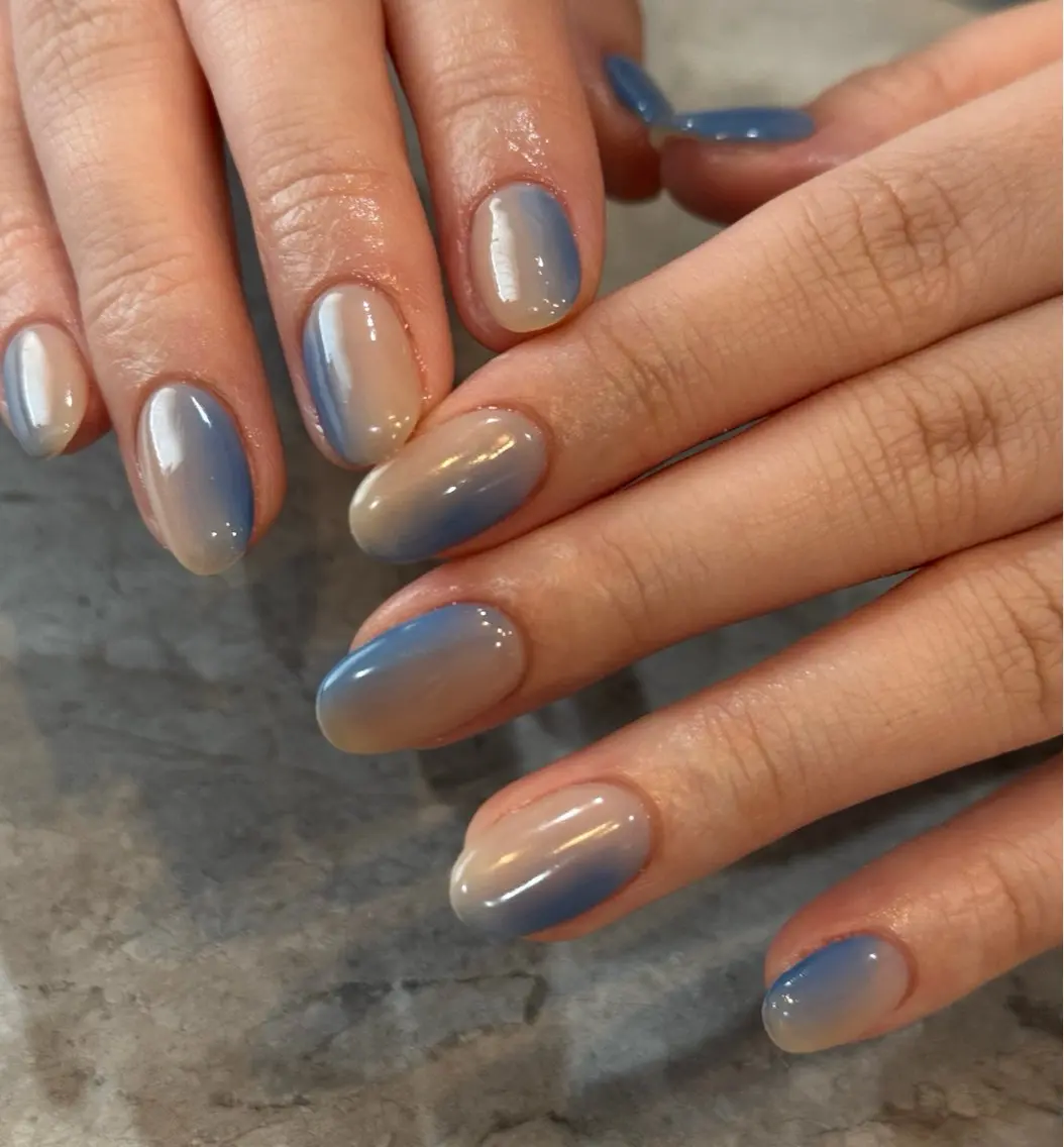 ネイル グラデーション ハンドネイル Blé nailのネイルデザイン