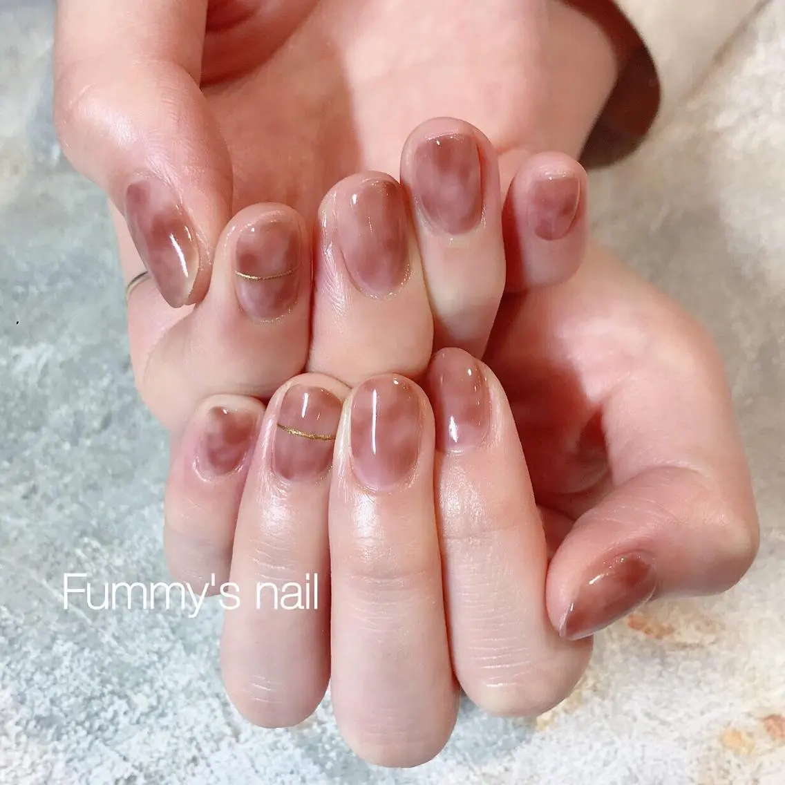 ネイル ゴールド ✴︎fumi nail✴︎のネイルデザイン