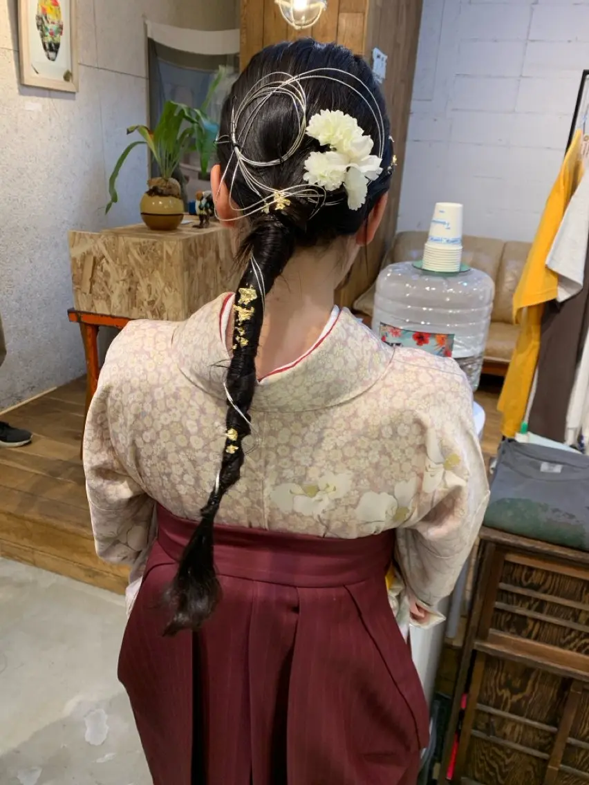 ヘアアレンジ 卒業式のヘアスタイル 【takk】 ナカヤママサヨシのヘアスタイル