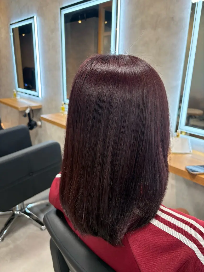 セミロング カラー ヘアカラー 神谷勇太/ 札幌透明感カラー特化のヘアスタイル