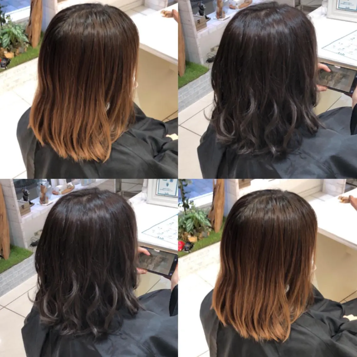 ミディアム mahiro 🦎のヘアスタイル