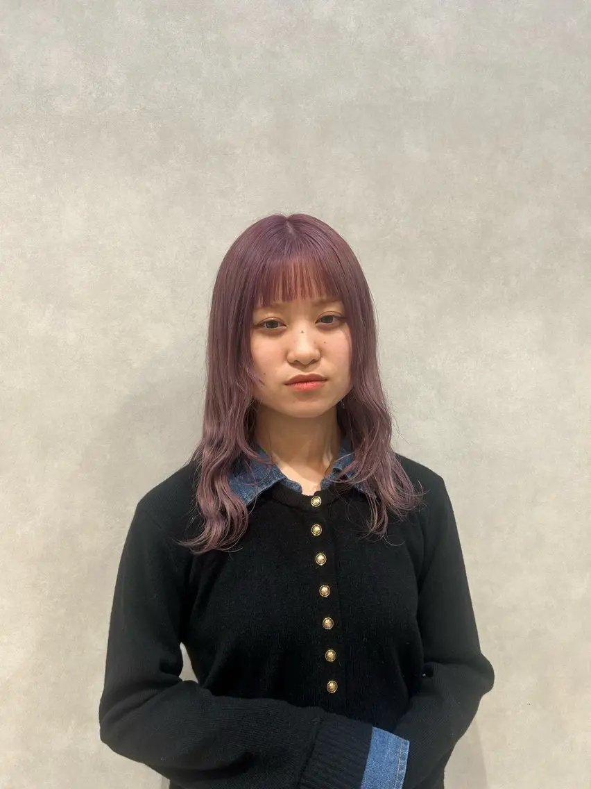 セミロング 酒井 日向大のヘアスタイル