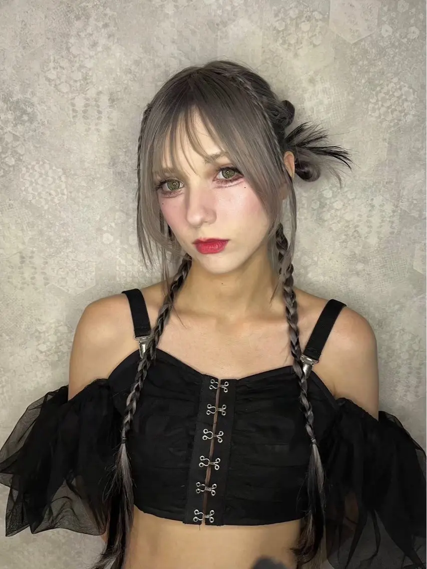 ロング カラー ♱·༝ホノカ.⋆♱【 デザイン／複雑履歴】のヘアスタイル
