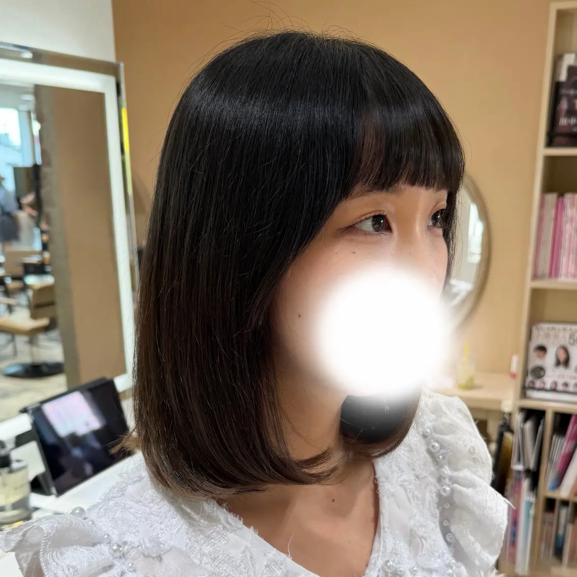 ロング 齋藤 俊知のヘアスタイル