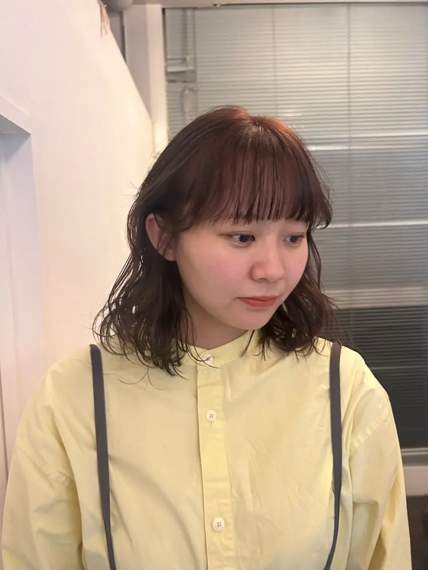 カラー かがやしづ ⭐️カラーモデルのヘアスタイル