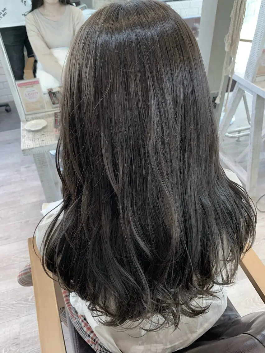 ロング カラー 塚本 昂のヘアスタイル