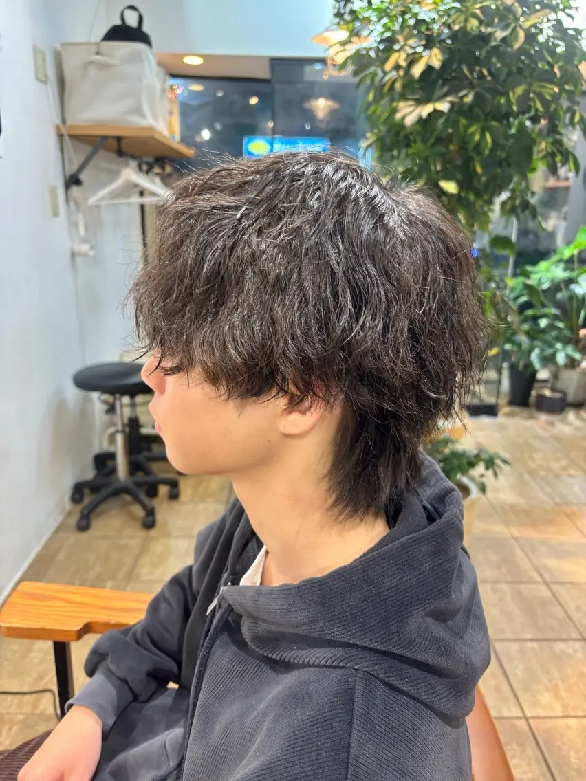 新規限定！メンズパーマ＆カット【11550円→込5775円！】の写真