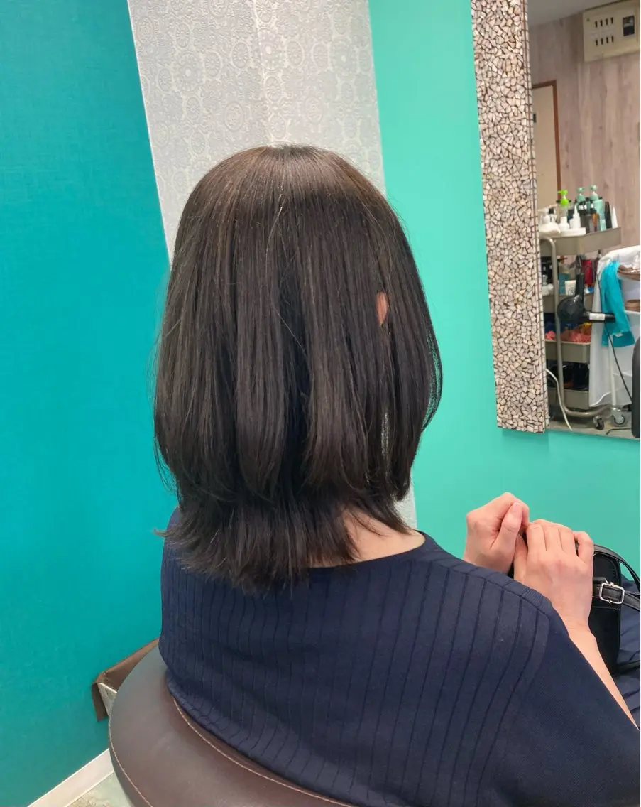 ミディアム 田牧 みゆきのヘアスタイル