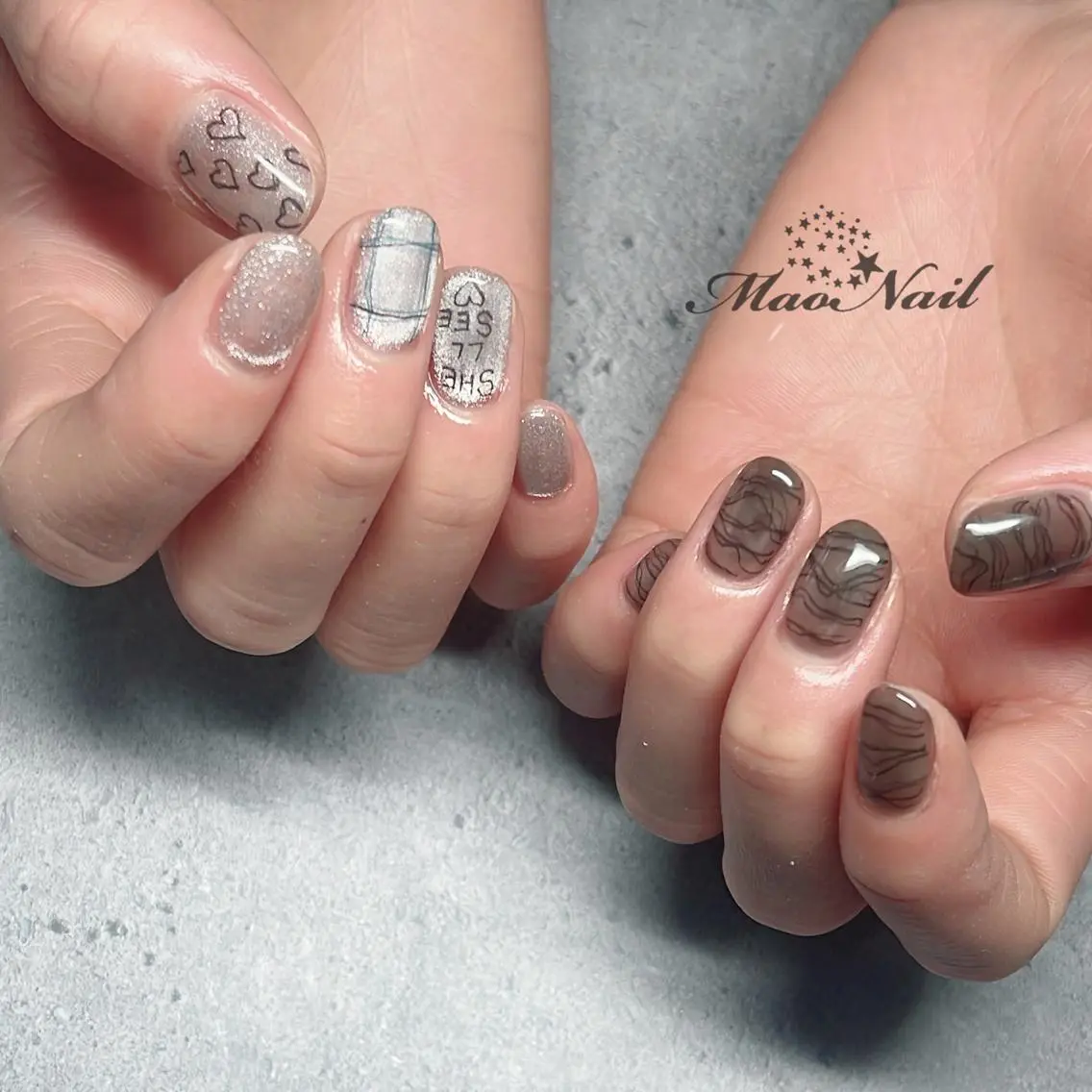 ネイル ハンドネイル mao nailのネイルデザイン