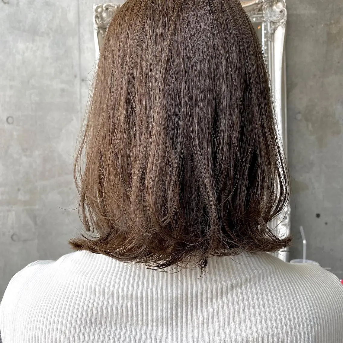 ミディアム カラー ヘアアレンジ 【ダメージレス施術】 【透明感】北村 拓也のヘアスタイル