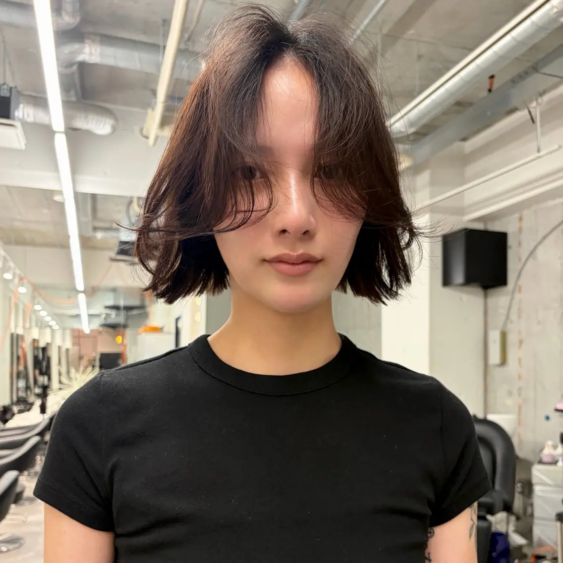 ショート カラー カット ヘアカラー 入江温大|パーマ・ ボブパーマ|大名のヘアスタイル