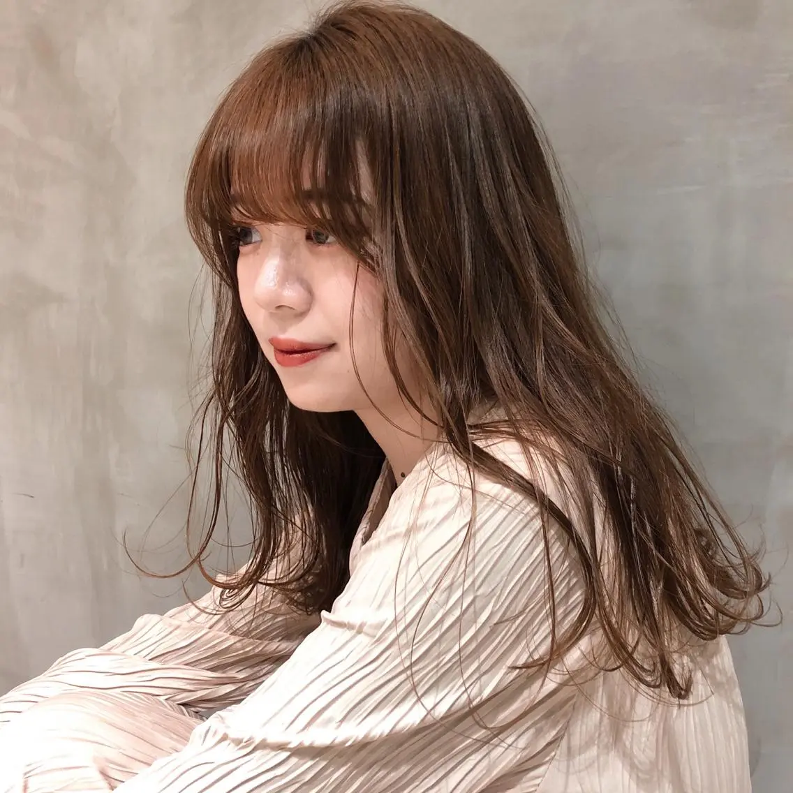 ロング カラー パーマ 🌿FREE FLAP　小林奏音のヘアスタイル