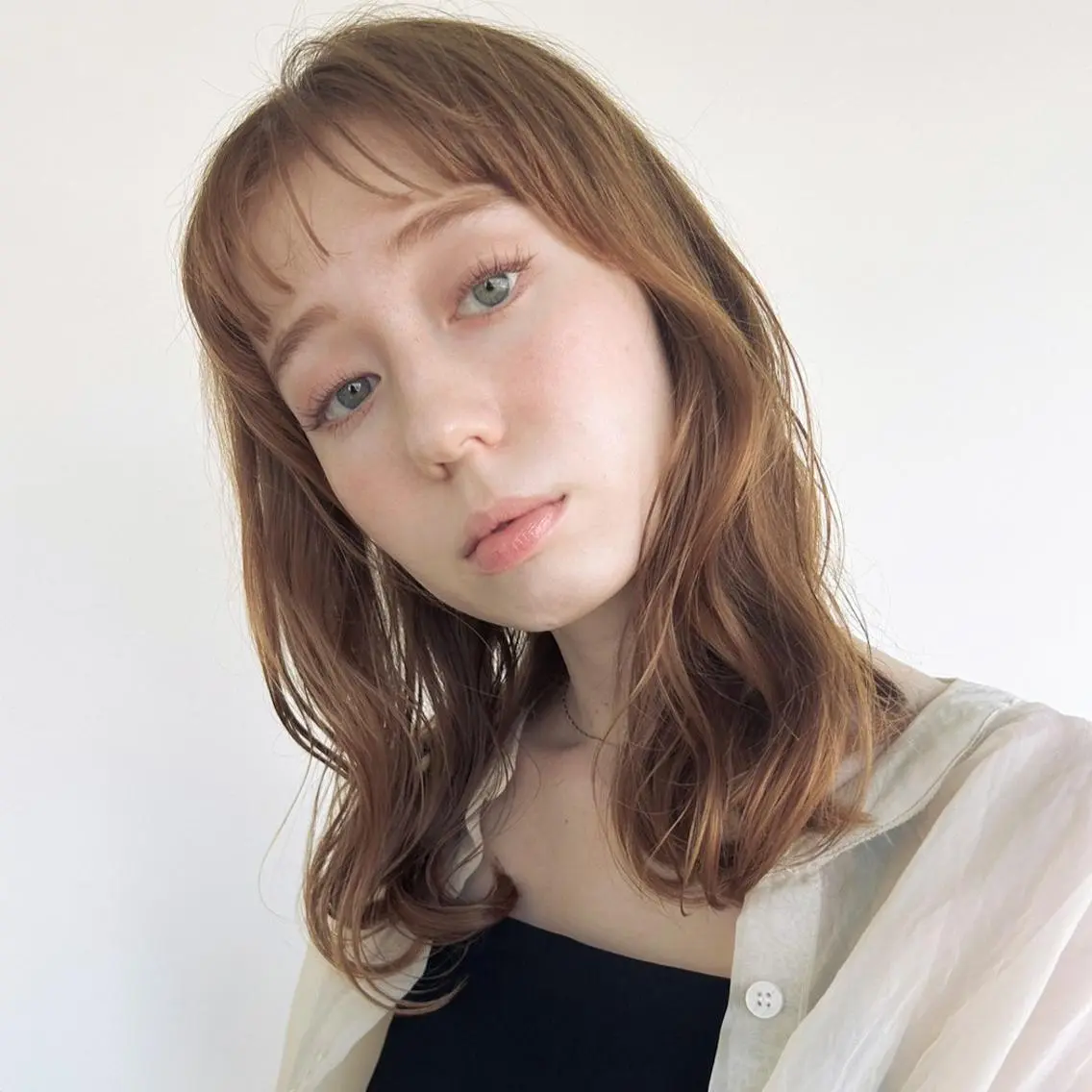 セミロング クセ毛解決💠艶髪 縮毛矯正💠棚村竜太のヘアスタイル